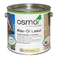 Прозрачная лазурь OSMO 000 Klar-Öl Lasur