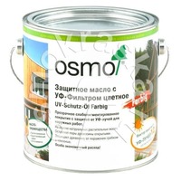 Защитное масло с УФ-фильтром цветное OSMO UV-Schutz-Öl Farbig