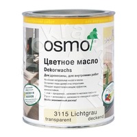 Цветные масла OSMO для дерева для внутренних работ Dekorwachs